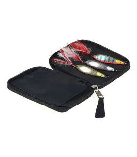 Bag for Ice Fishing Lures "Lucky John Eco Leather"