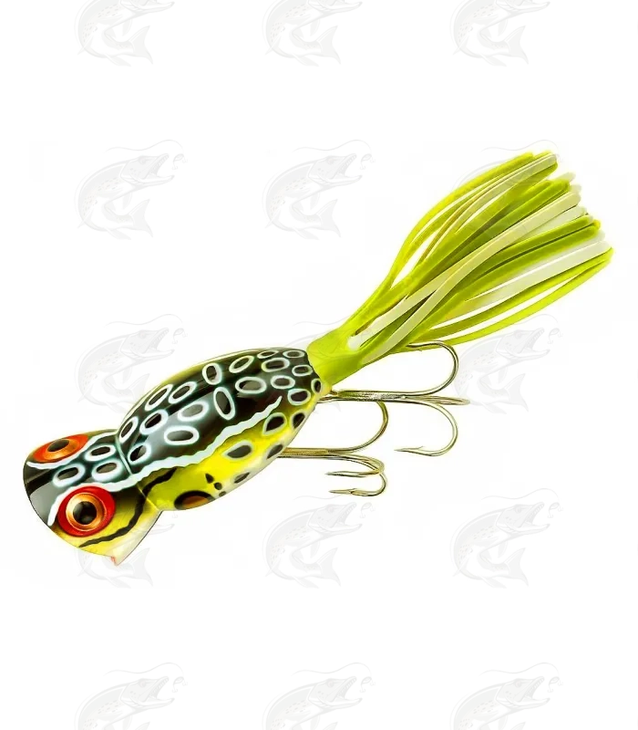 Arbogast Hula Popper Topwater Fishing Lure 2 Inch 3/8 oz G760-507 