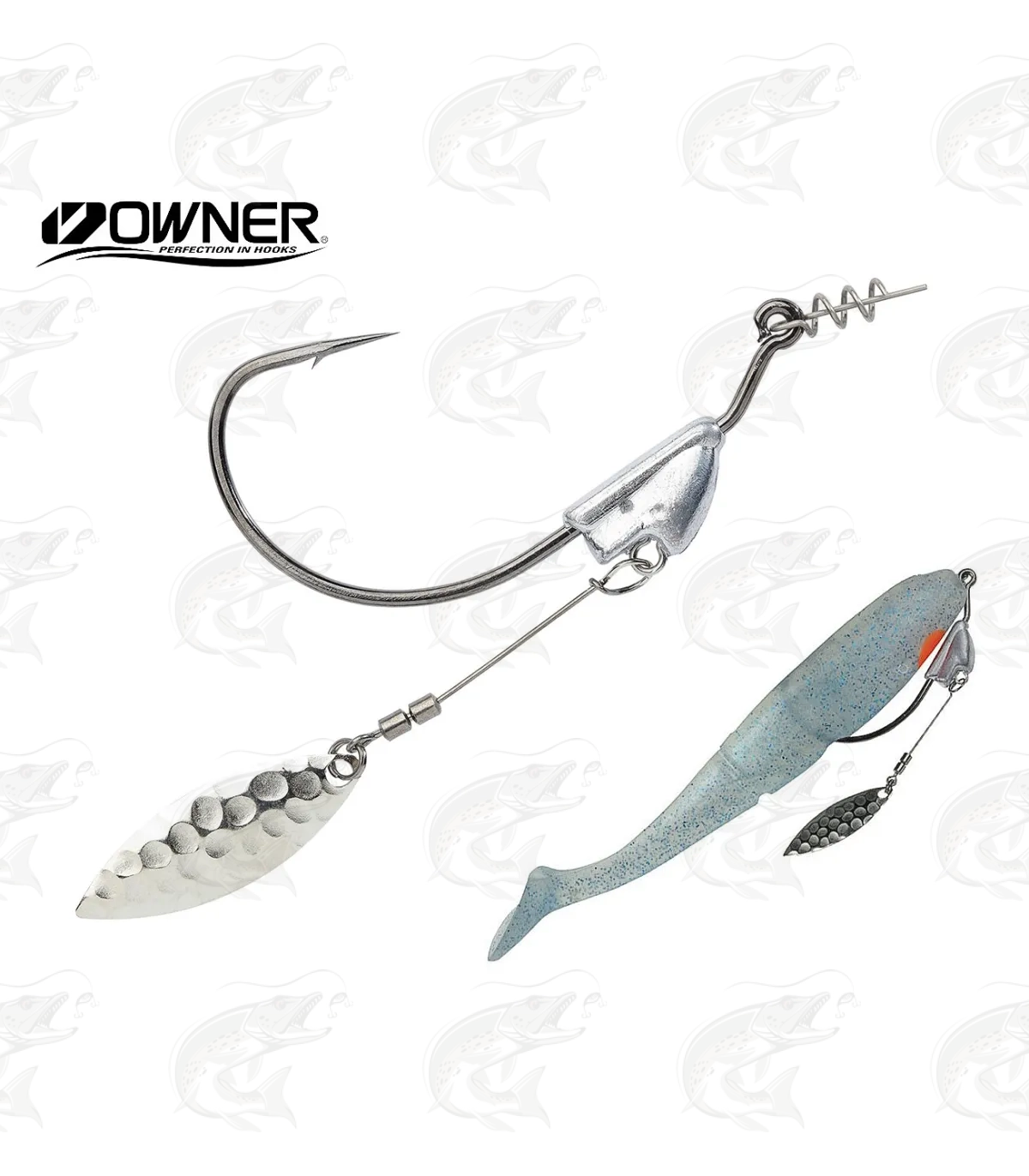 Owner Flashy Swimmer Choose Hook Size/Weight