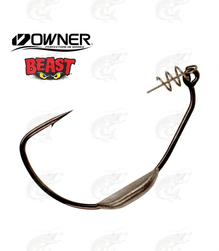 Owner 5130-221 Beast Twistlock Swim Bait Hook 12/0 for sale online 