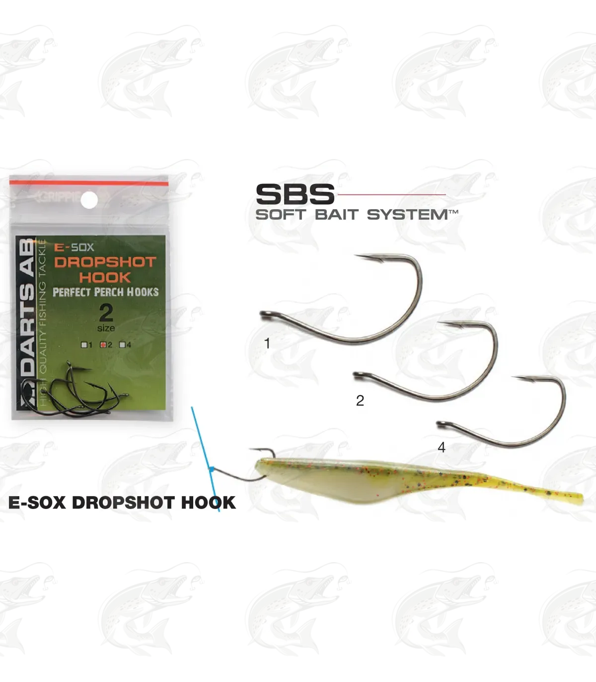 Drop Shot Hook Darts E-Sox