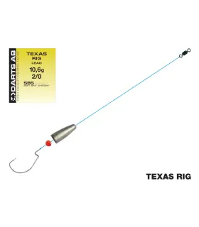 Darts Texas Rig (Lead Bullet Weight)