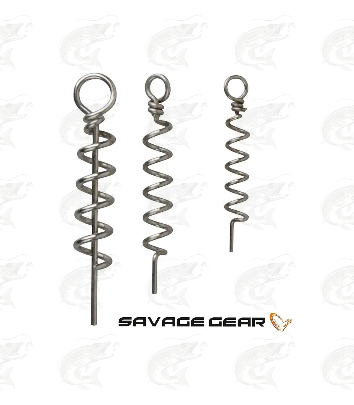 Savage Gear 6/0 Weedless Corkscrew hooks - Veals Mail Order