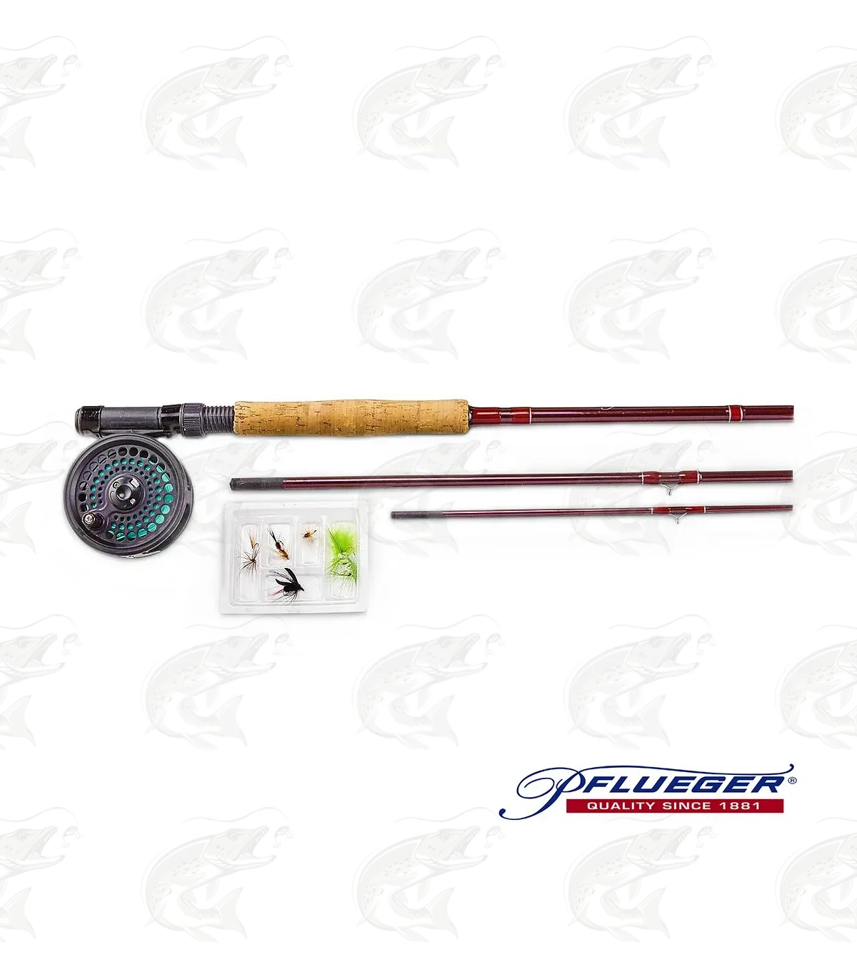 complete fly fishing kit