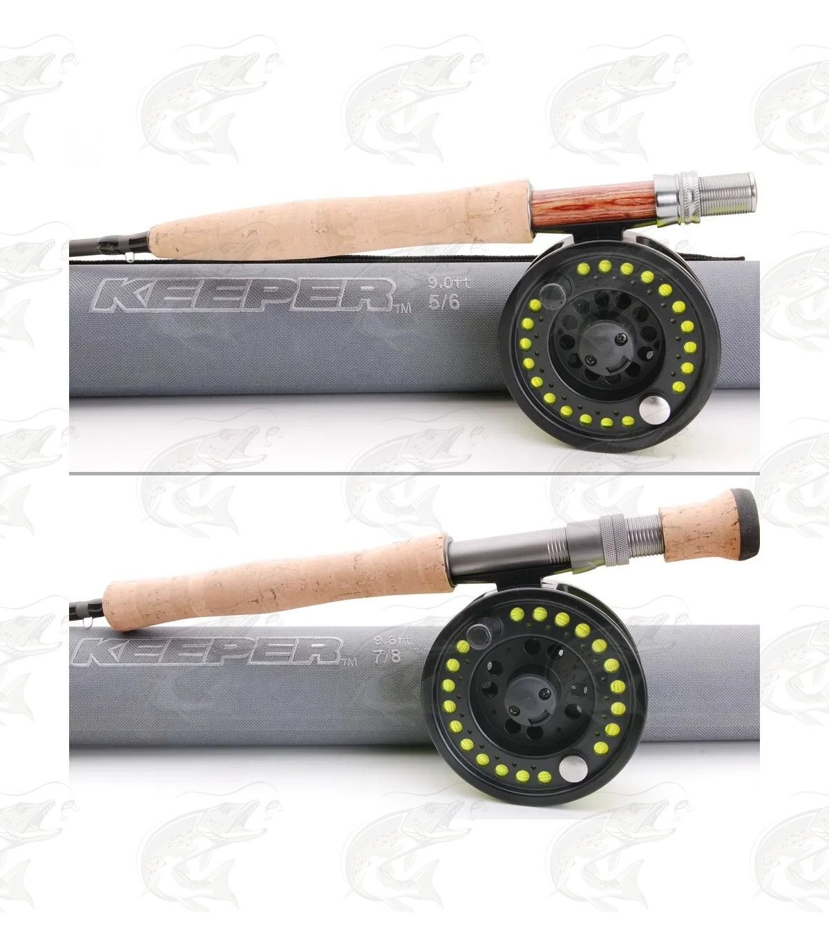 strap and ring hook keeper. Classic fly rod keepers. – Proof Fly