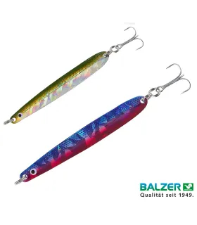 YunZyun Fishing Gear and Equipment 36G Hard Metal Wobble Fish Lures Spoon Lure Feather Bait Hook Fishing Tackle Sequin Bait 2020 Fishing Tools Accessories 