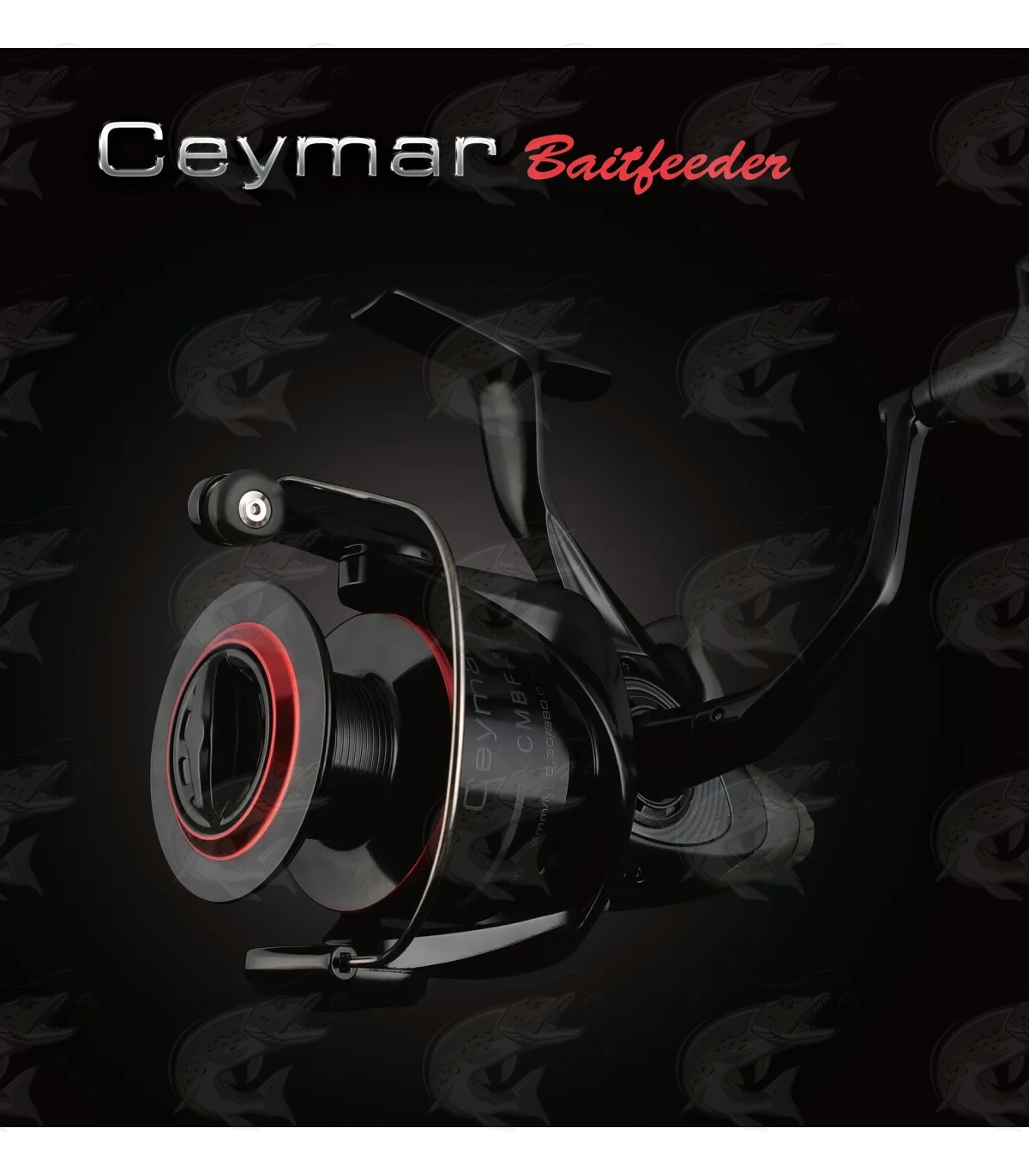 Okuma Ceymar Baitfeeder /Light weight/ Carp reel with free spool system 