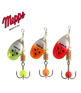 Mepps Aglia-e | Chartreuse Brite UV