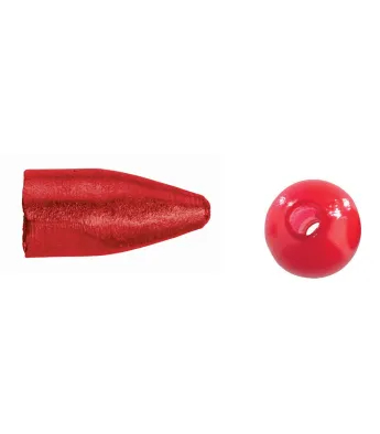 Balzer Carolina / Texas Sinkers with Red Beads