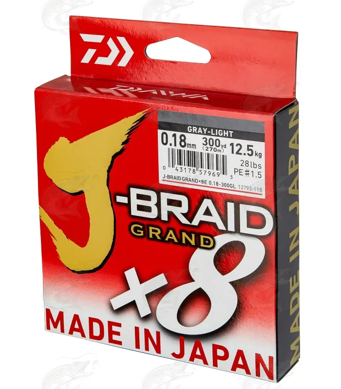 Daiwa J-Braid Grand X8 Braided Line