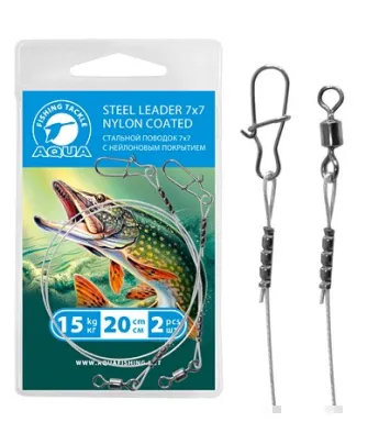 7x7 terastross Aqua Steel Leader