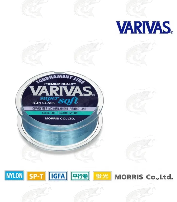 Morris Varivas Monofilament Fishing Line Super Soft 14lb 150m 165y Japan Import