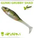 Gunki Grubby Shad | UV Green Perch