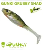 Gunki Grubby Shad | UV Green Perch