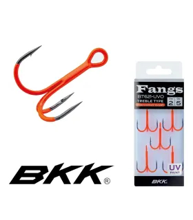 Treble Hooks BKK Fangs BT621-UVO