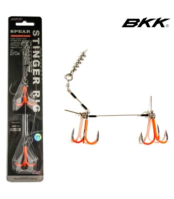 Kummilantide rakendus "BKK UV Spear Stinger Rig"
