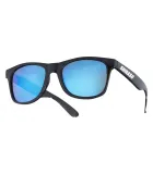 Balzer Polarized Sunglasses | Black Frame - Blue Mirror Lenses