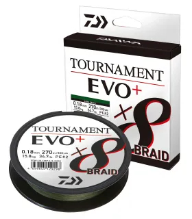 Daiwa Tournament X8 Braid Evo+