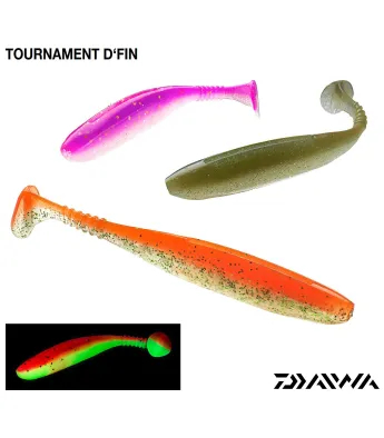 /2stk 7,5cm Rubber Bait Daiwa Tournament D Fin Rubber Fish gummishad 1stk 10-12cm 
