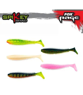 Fox Rage Spikey Shad UV Mixed Colors (5 pcs)