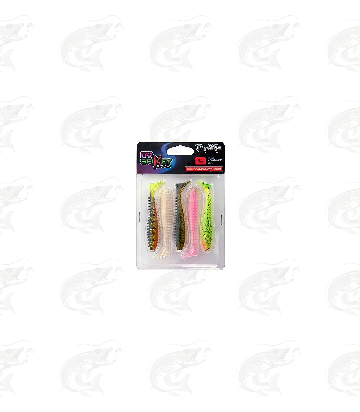 Fox Rage Spikey 9cm Mixed Colours x 5