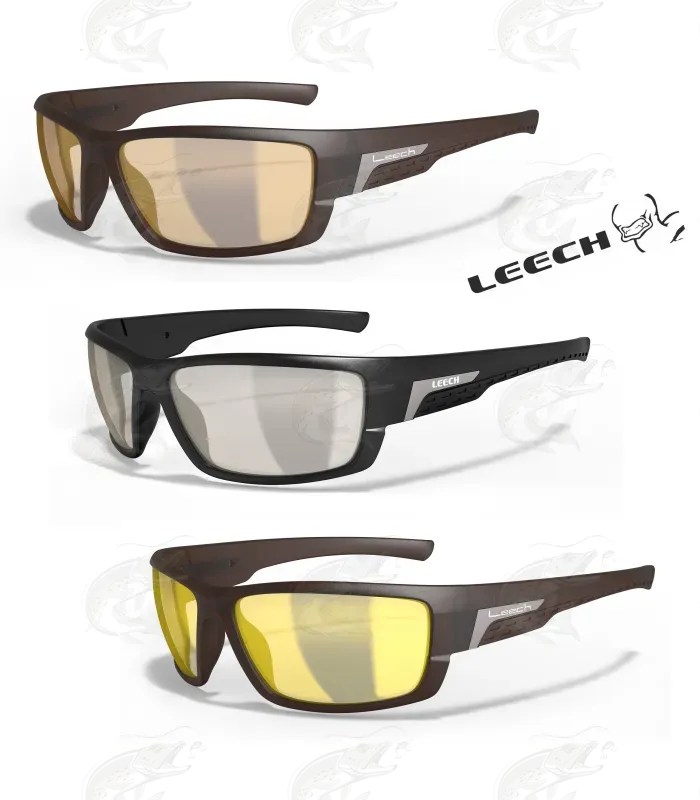 Leech REFLEX Polarized Fishing Sunglasses | Reflex Black