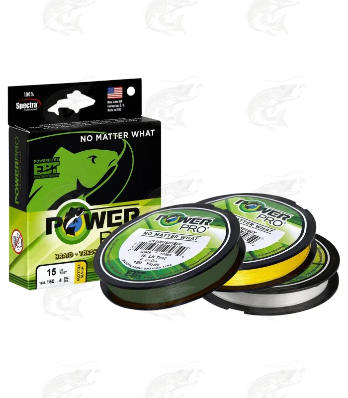 Power Pro Spectra Braided Line 10 Lbs Yellow HI-VIS – All Things Outdoors