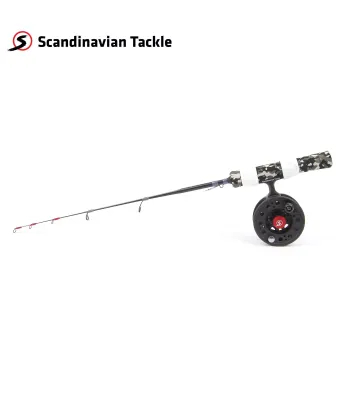 Ice Rod Set Scandinavian Tackle Quadstik Combo
