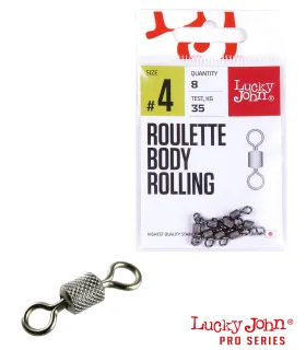 Swivels Lucky John Pro "Roulette Body Rolling" for fishing
