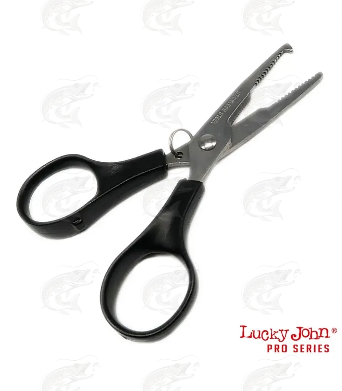 Stainless Steel Fishing Scissors Serrated Portable Cut For Fishing