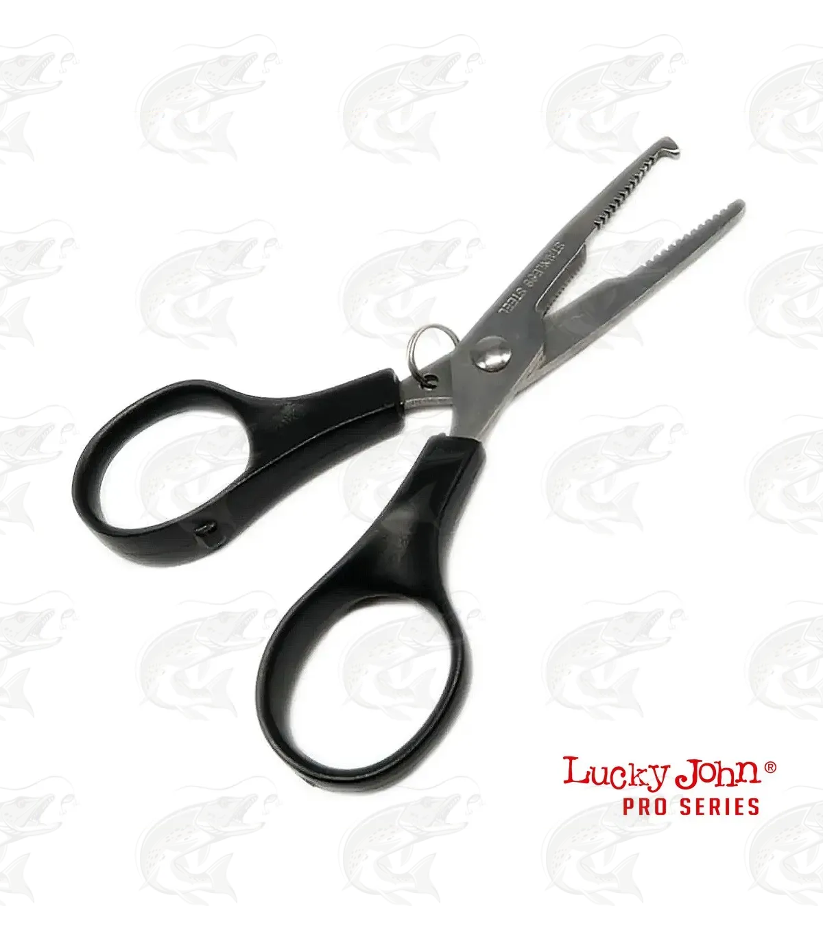 Line Scissors with Ring Opener Lucky John