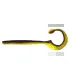 Westin Ned Worm Curl | Black / Chartreuse