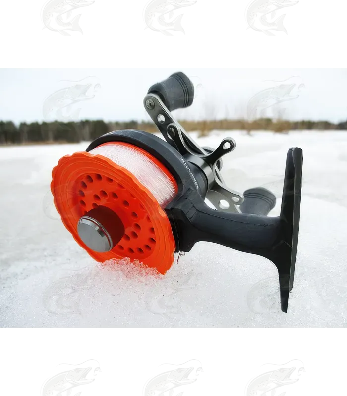 Inline Ice Fishing Reel Right/Left In Line Ice Reel with 8+1 Ball
