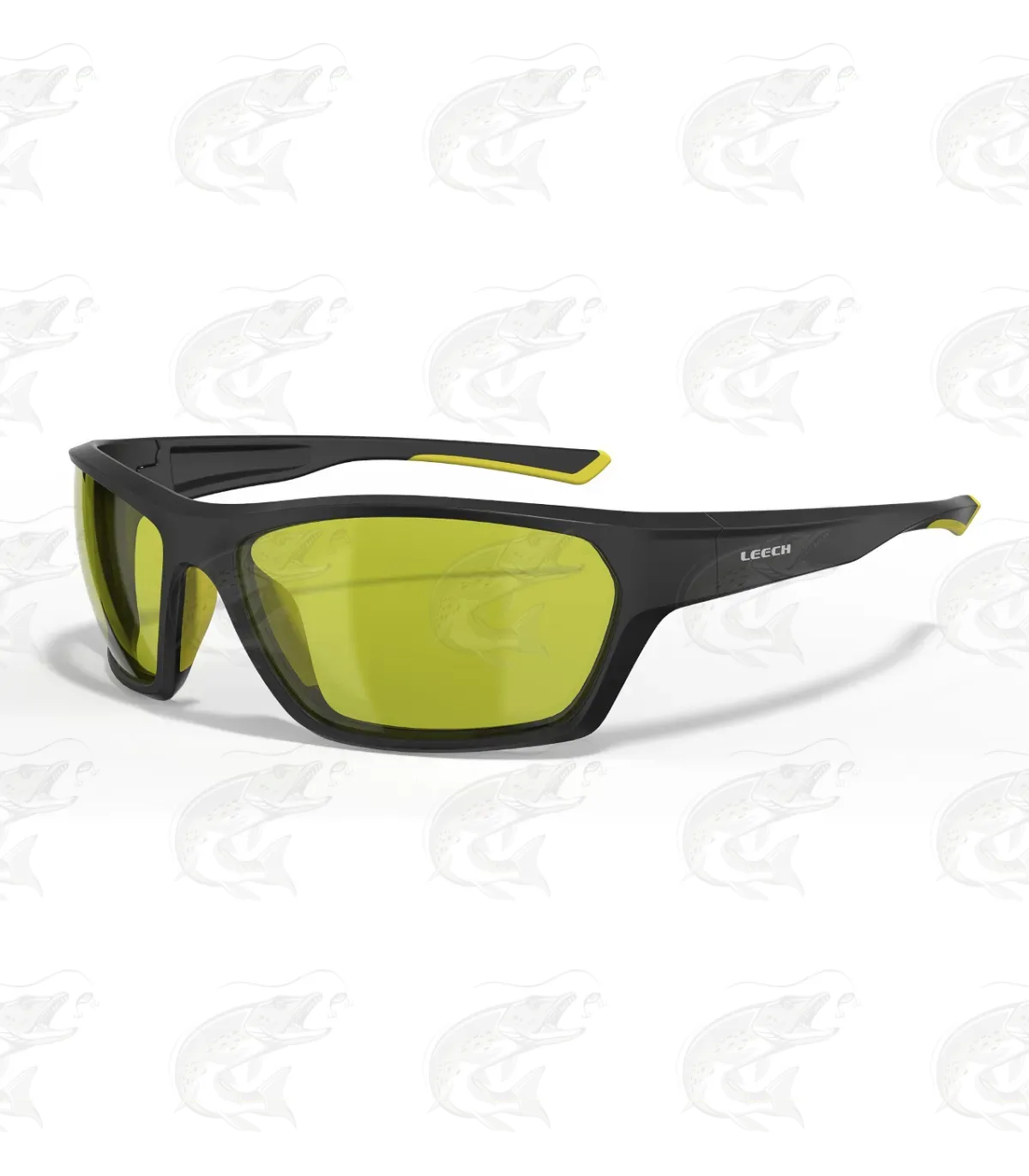 Leech ATW2 Polarized Fishing Sunglasses | ATW2 Yellow - Yellow Lens