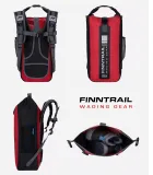 Finntrail Trace Red Waterproof Backpack