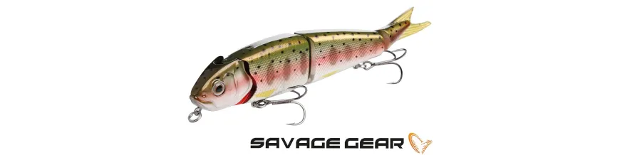 Savage Gear lures: crankbaits and soft baits