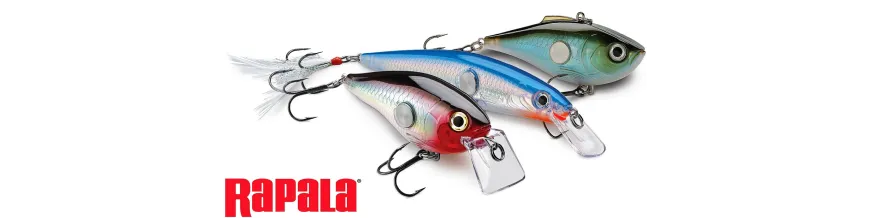 Rapala lures: crankbaits and plugs