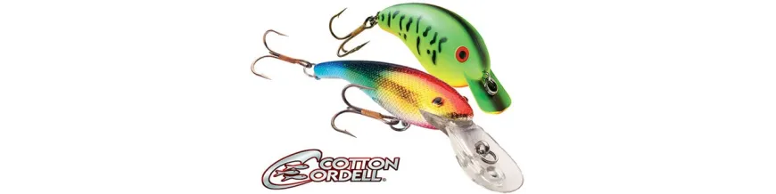 Cotton Cordell: crankbaits and plugs